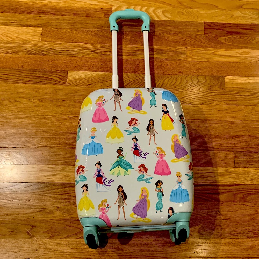 Pottery Barn Kids Disney Princess Carry-on Luggage